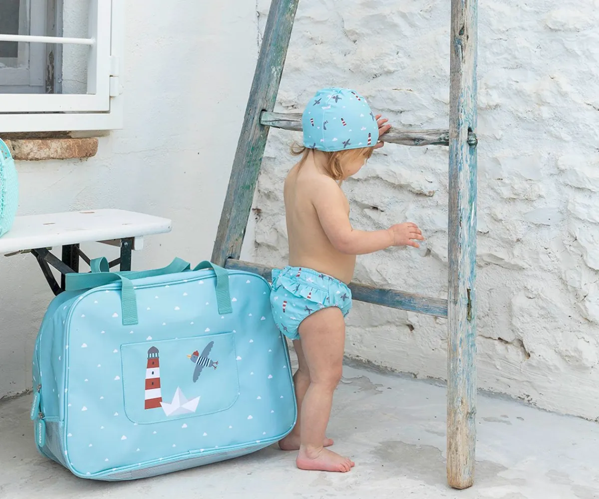 Bañadores Pañal^Monnëka Bañador Pañal Volantes Lighthouse