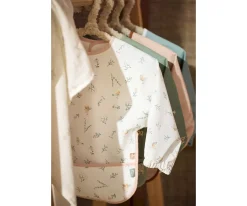 Outlet Babero con Mangas Lovely Birds Baberos Con Manga|Baby Led Weaning