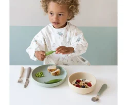 Baberos^Cam Cam Babero con Mangas Sea Garden