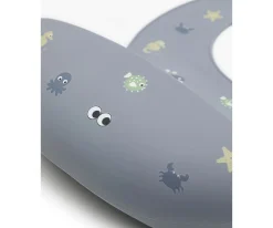 Baberos^Noui Noui Babero de Silicona Wild Ocean