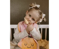 Baberos Personalizados^The Cotton Cloud Babero Rizo Mandy Mandarina Personalizable