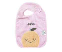 Baberos Personalizados^The Cotton Cloud Babero Rizo Mandy Mandarina Personalizable