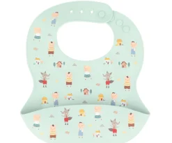 Online Babero Silicona The Three Little Pigs Colecciones Vuelta Al Cole|Baberos