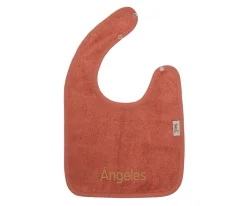 Sale Babero Apricot Blush Personalizable Baberos Personalizados|Baberos