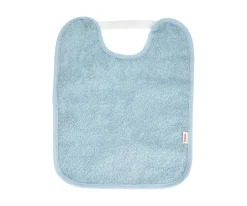 Baberos^Tutete Textil Babero Toalla Plastificado con Goma Azul claro
