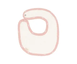 Baberos^Tutete Babero Leaves Pink