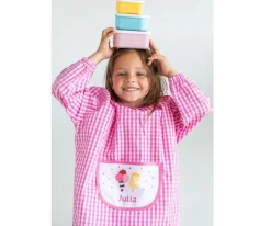 Discount Babi con Bolsillo Central Sugary Rosa Personalizado Colecciones Vuelta Al Cole|Babis Escolares