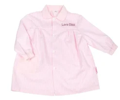 Babis Escolares^Tutete Textil Babi Oxford Rosa Personalizable