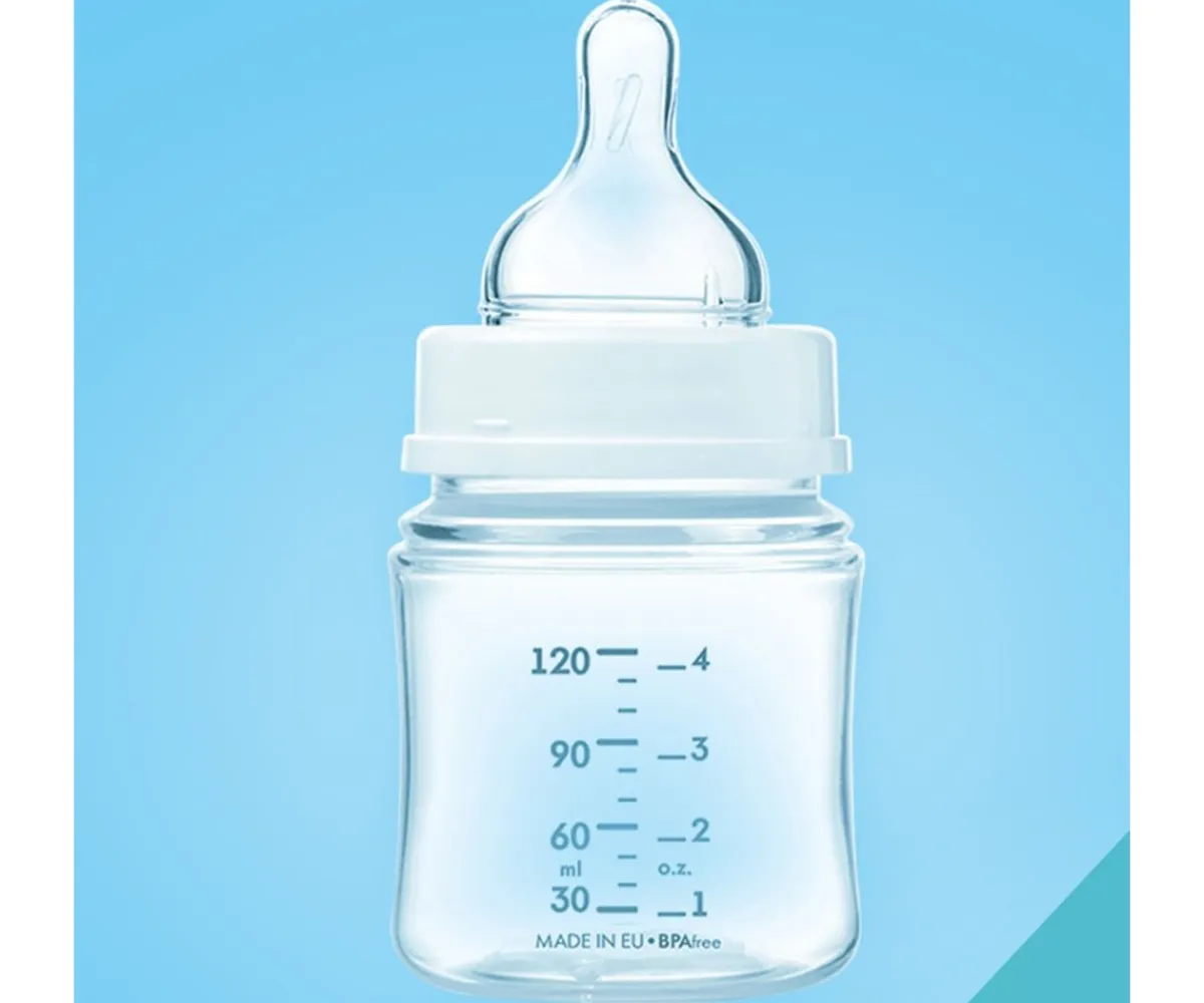 Biberones^Canpol Babies Biberón con Asas Fluorescentes Sleeping Koala Azul Personalizable