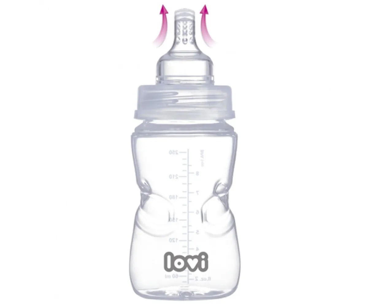 Biberones^LOVI Biberón con Tetina Dinámica Medical 250 ml