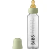 Biberones^Bibs Liberty Biberón Cristal BIBS Sage 225ml + Funda Biberón Regalo