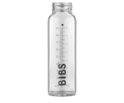 Biberones^BIBS Biberón Cristal Sage 225ml + Funda Biberón Large