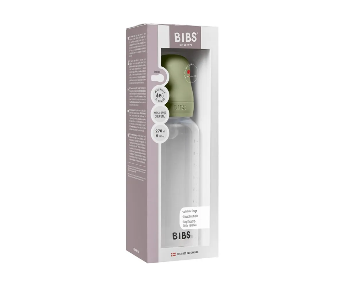 Biberones^BIBS Biberón Plástico Silicona Sage 270ml