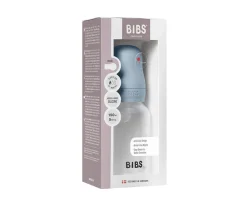 Biberones^BIBS Biberón Plástico Silicona Baby Blue 150ml