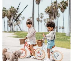 New Bicicleta sin Pedales First Go! Coral Niños Juguetes Para Niños De Un Año|Juguetes Niños 3 Años
