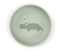 Vajilla Infantil^Done by Deer Bol Antideslizante Croco Green