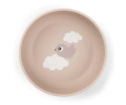 Vajilla Infantil^Done by Deer Bol Antideslizante Happy Clouds Powder