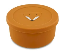 Bol con Tapa Silicona Mr. Fox Fiambreras Infantiles|Vajilla Infantil