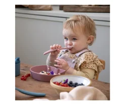 Online Bol de Silicona Fanto Vintage Rose Vajilla Infantil|Baby Led Weaning