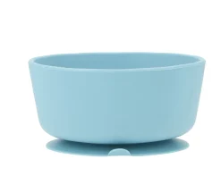 Vajilla Infantil^Tutete Bol Silicona + Cuchara Acero Sky Blue