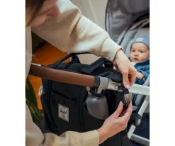 Bolsos Carro Bebé^Herschel Bolsa Canastilla con Cambiador Strand Duffle Iceberg Green Crosshatch