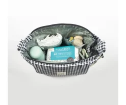 Best Bolsa Canastilla I Love Vichy Negro Niños Bolsas Hospital Bebé|Bolsos Carro Bebé