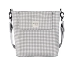 Bolsos Carro Bebé^Walking Mum Bolsa Canastilla I Love Vichy Gris