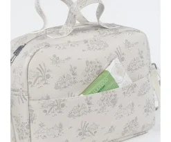 New Bolsa Canastilla Toile de Jouy Crema Niños Bolsas Hospital Bebé|Bolsos Carro Bebé
