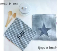 Sale Bolsa Merienda Big Star Vichy Azul Marino Bolsas Merienda Personalizadas|Bolsas Merienda