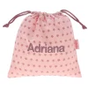 New Bolsa Merienda Lyra Rosa Personalizable Colecciones Vuelta Al Cole|Bolsas Merienda