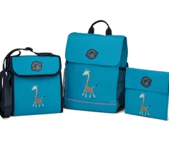 Bolsas Térmicas^Carl Oscar Bolsa Merienda Térmica Pack n'Snack Jirafa Turquoise 5L Personalizable