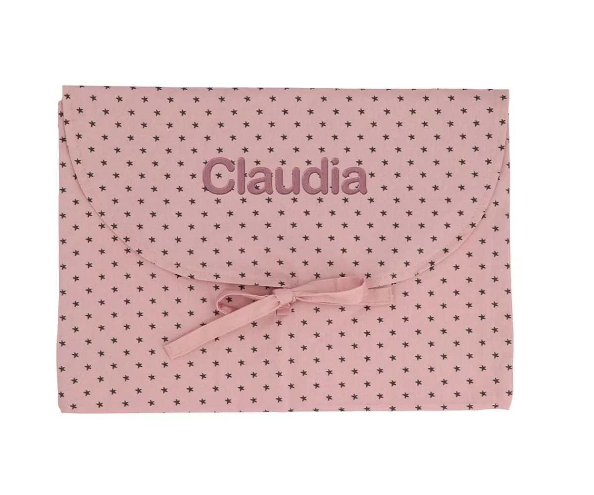 Cambiadores Para Bebés^Cristina de Jos'h Bolsa para Muda Mini Star Pink Personalizable