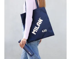 Outlet Bolsa Tote Bag Personalizable Colección 430 Since 1918 Azul Marino Bolsas De Playa|Moda Mamá