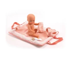 Accesorios Para Muñecas^Djeco Bolso Cambiador Pink Peak Pomea para Muñecos