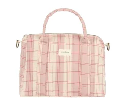 Bolsos^Nobodinoz Bolso Carro Bebé Mini Stories Powder Red Checks