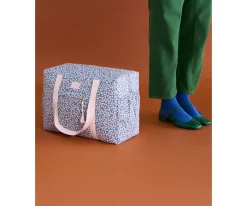 Bolsos^Nobodinoz Bolso de Maternidad Impermeable Opera Yumiko Blue