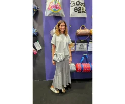 Bolsos^Loqi Bolso Metallic Plata