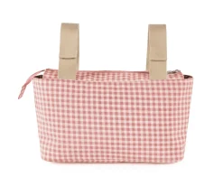 Bolsos Carro Bebé^Walking Mum Bolso Organizador I Love Vichy Rosa