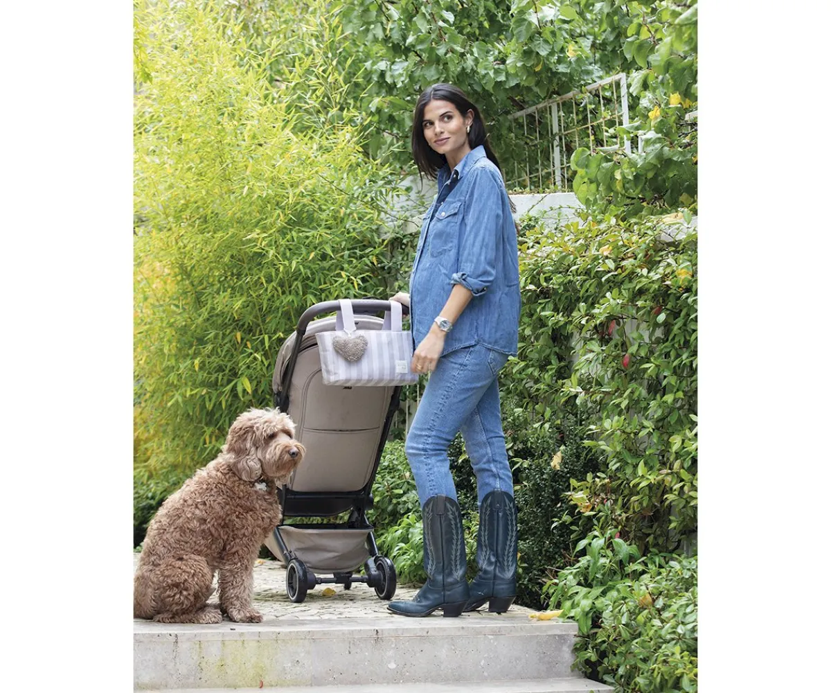 Bolsos Carro Bebé^Walking Mum Bolso Organizador Sintra Beige Personalizable