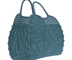 Bolsas De Playa^Monnëka Bolso Retro Vintage Teal