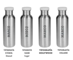 Best Botella Acero con Funda Wild Fairies Personalizable 500ml Botellas De Acero|Botellas Para Personalizar