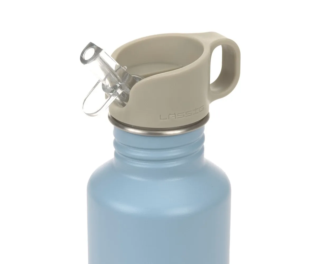 Botella Acero Inoxidable Pattern Party Blue/Green 500 ml Botellas De Acero|Comer Al Aire Libre