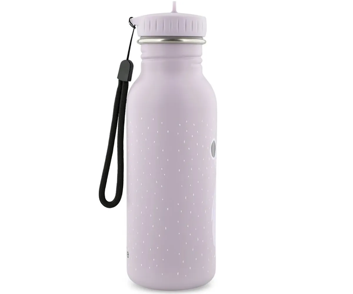 Hot Botella Acero Mrs.Mouse 500ml + 6 Pegatinas Redondas Blue Regalo Botellas De Acero