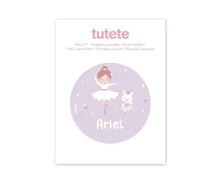 Best Botella Campus Pop-Up Personalizada Tutete Pink 400ml Ballet Colecciones Vuelta Al Cole|Botellas Para Personalizar