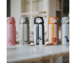 Comer Al Aire Libre^Noui Noui Botella de Acero Térmica Crocodile