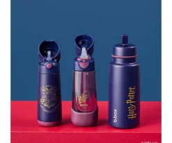 Botellas De Plástico^b.box Botella de Tritán con Pajita 600 ml Harry Potter