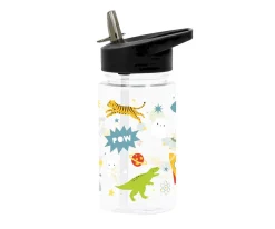 Botellas De Plástico^A Little Lovely Company Botella Plástico con Pajita Galaxy 450ml