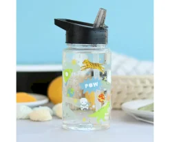 Botellas De Plástico^A Little Lovely Company Botella Plástico con Pajita Galaxy 450ml