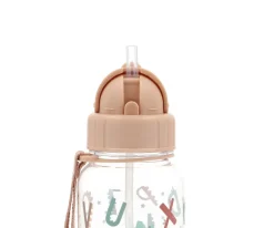 Clearance Botella Plástico Funny Letters Personalizable Botellas De Plástico|Colecciones Vuelta Al Cole