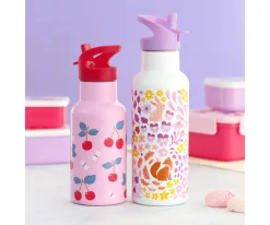 Botella Térmica Acero Cherries 350ml Botellas Térmicas|Botellas De Acero